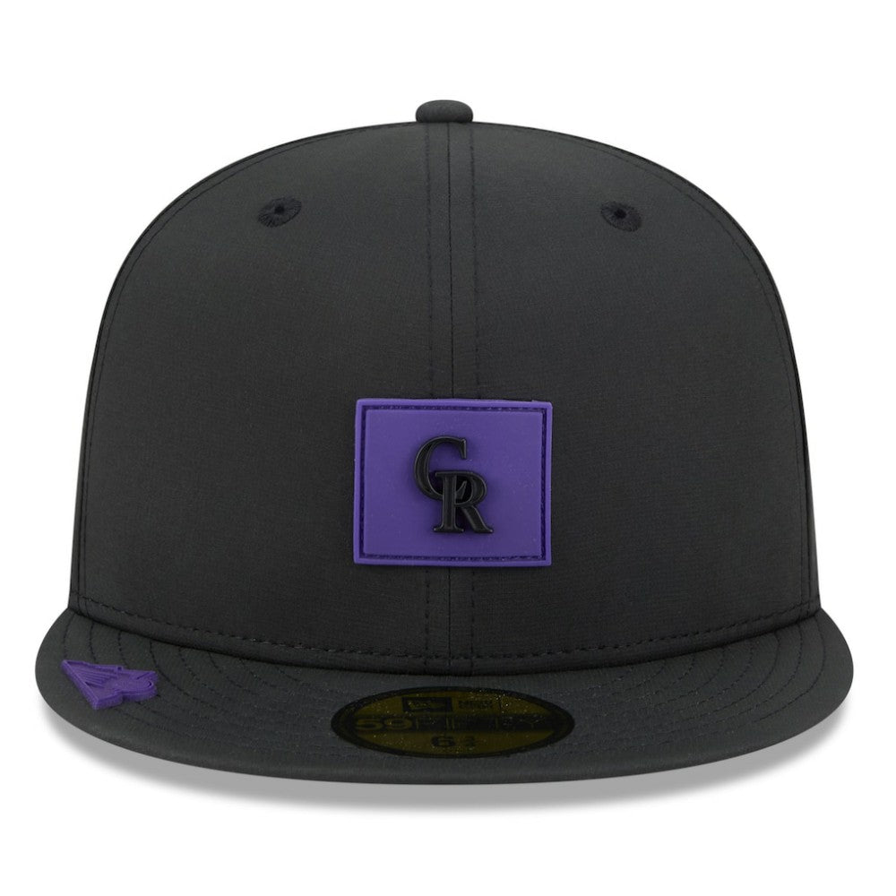 Colorado Rockies 2026 Clubhouse 59FIFTY Fitted Hat Black