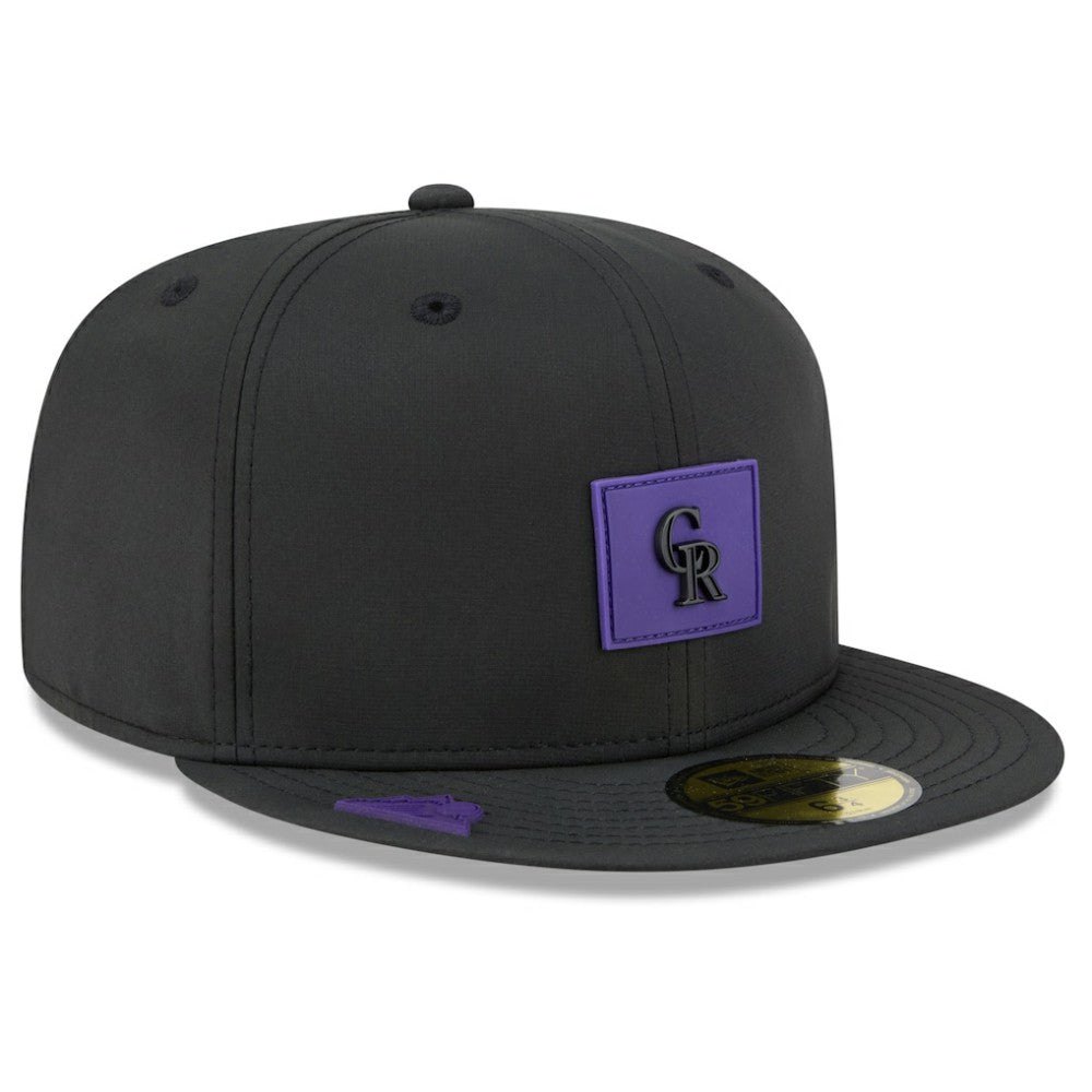 Colorado Rockies 2026 Clubhouse 59FIFTY Fitted Hat Black