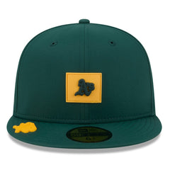 Athletics 2026 Clubhouse 59FIFTY Fitted Hat Green