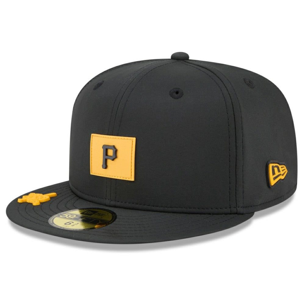 Pittsburgh Pirates 2026 Clubhouse 59FIFTY Fitted Hat Black