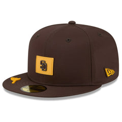 San Diego Padres 2026 Clubhouse 59FIFTY Fitted Hat Brown