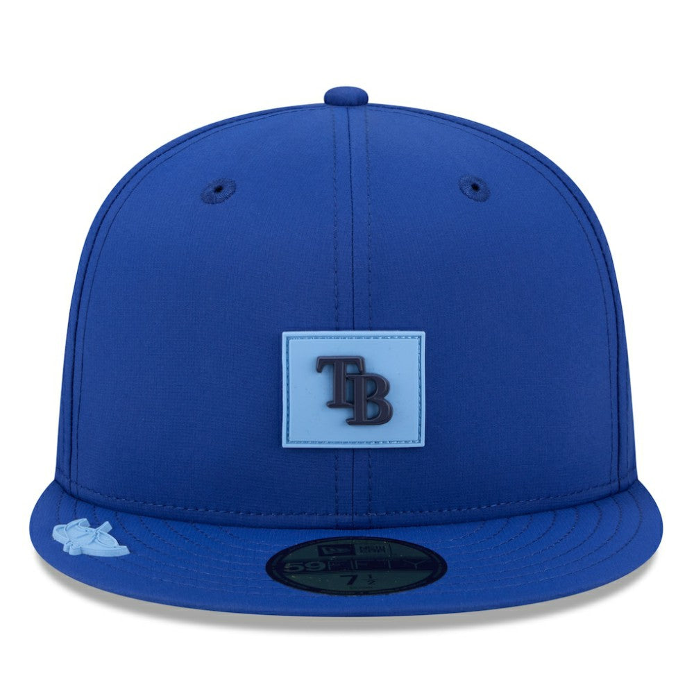 Tampa Bay Rays 2026 Clubhouse 59FIFTY Fitted Hat Blue