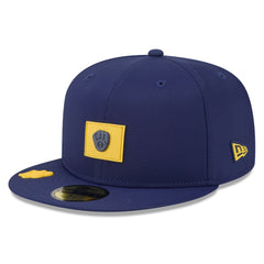 Milwaukee Brewers 2026 Clubhouse 59FIFTY Fitted Hat Navy