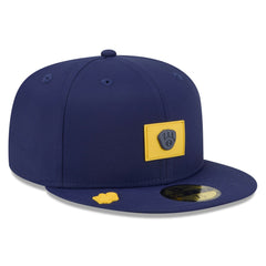 Milwaukee Brewers 2026 Clubhouse 59FIFTY Fitted Hat Navy