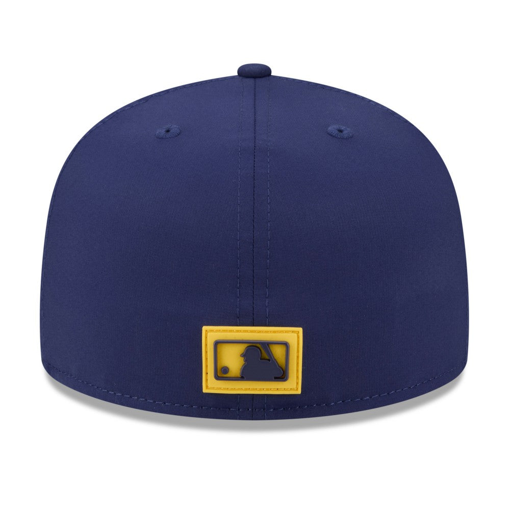 Milwaukee Brewers 2026 Clubhouse 59FIFTY Fitted Hat Navy
