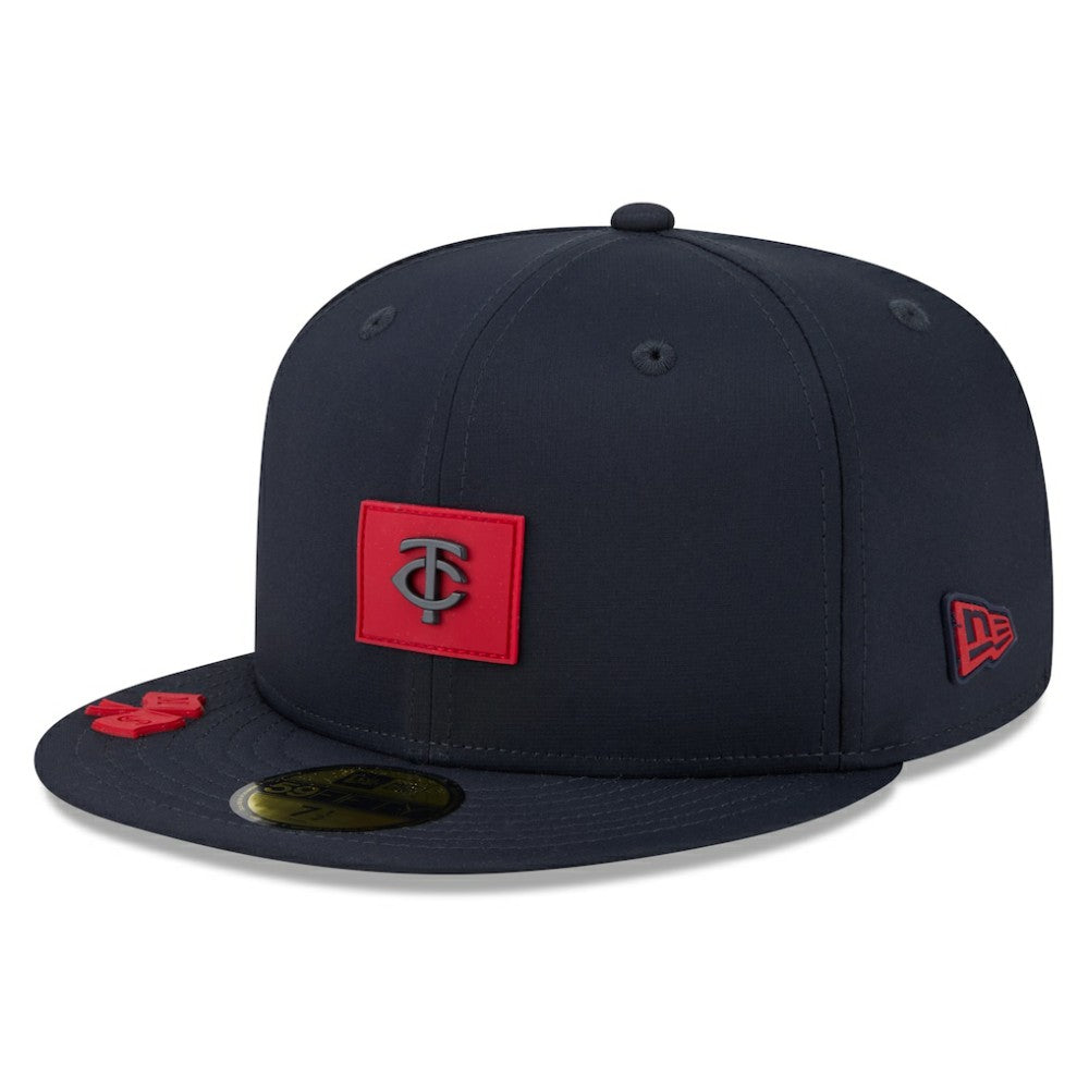 Minnesota Twins 2026 Clubhouse 59FIFTY Fitted Hat Navy