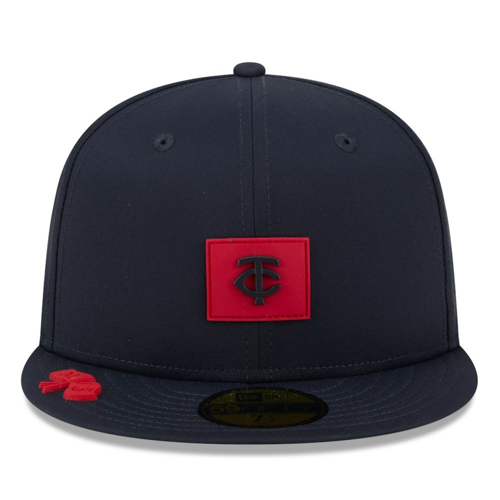 Minnesota Twins 2026 Clubhouse 59FIFTY Fitted Hat Navy