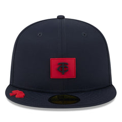 Minnesota Twins 2026 Clubhouse 59FIFTY Fitted Hat Navy