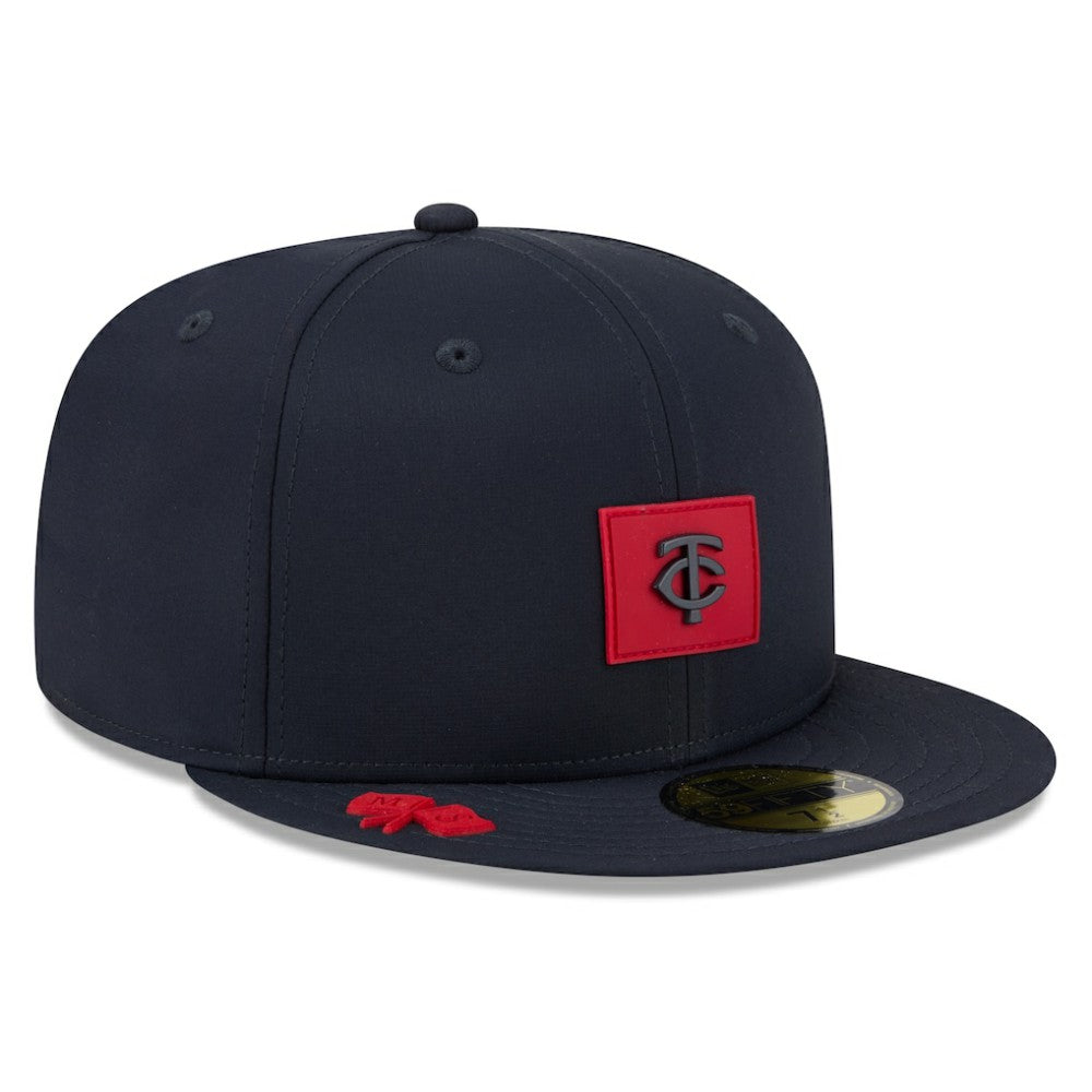 Minnesota Twins 2026 Clubhouse 59FIFTY Fitted Hat Navy