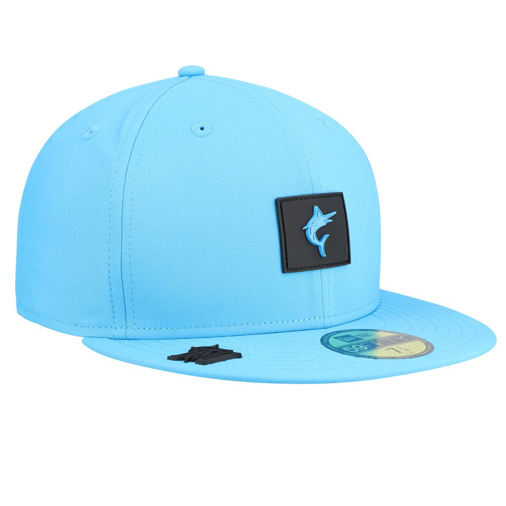 Miami Marlins 2026 Clubhouse Alternate 59FIFTY Fitted Hat Blue
