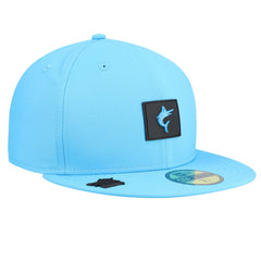 Miami Marlins 2026 Clubhouse Alternate 59FIFTY Fitted Hat Blue