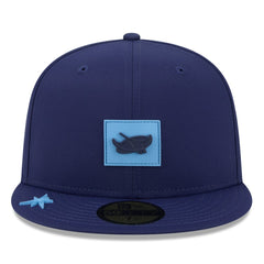 Tampa Bay Rays 2026 Clubhouse Alternate 59FIFTY Fitted Hat Navy
