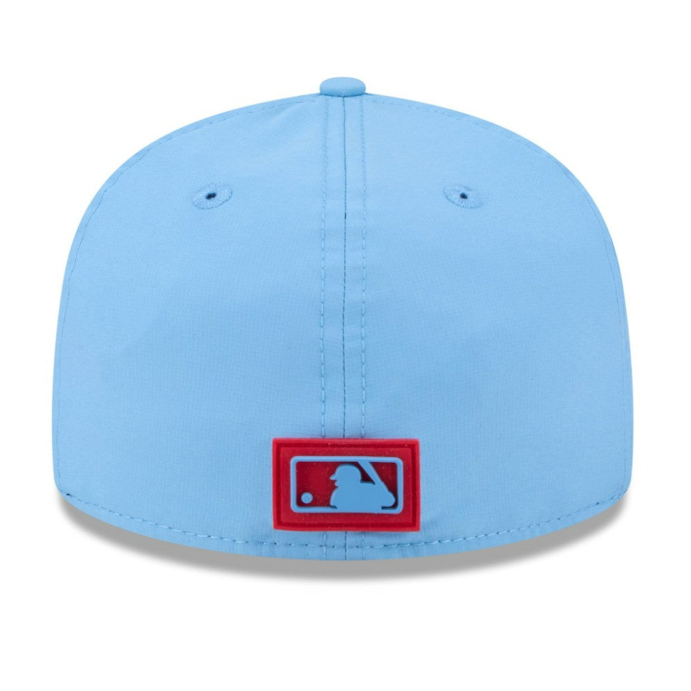 Texas Rangers 2026 Clubhouse Alternate 59FIFTY Fitted Hat Light Blue