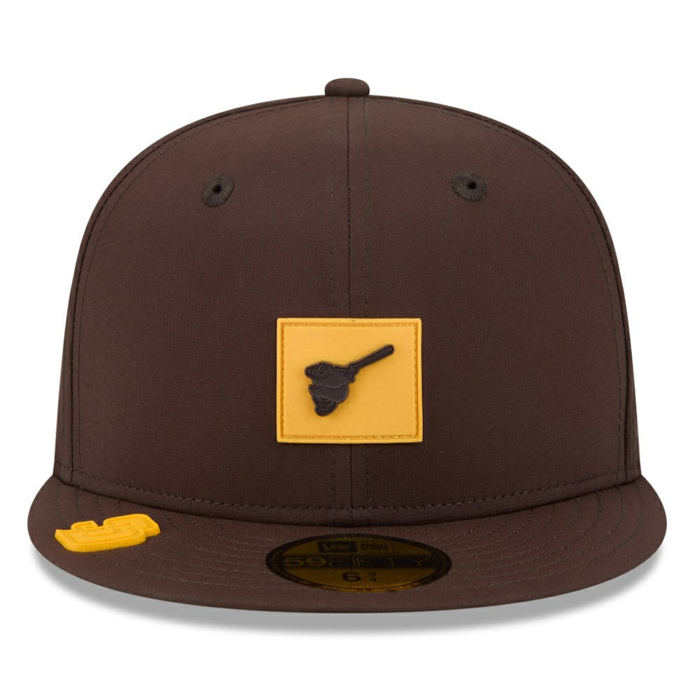 San Diego Padres 2026 Clubhouse Alternate 59FIFTY Fitted Hat Brown