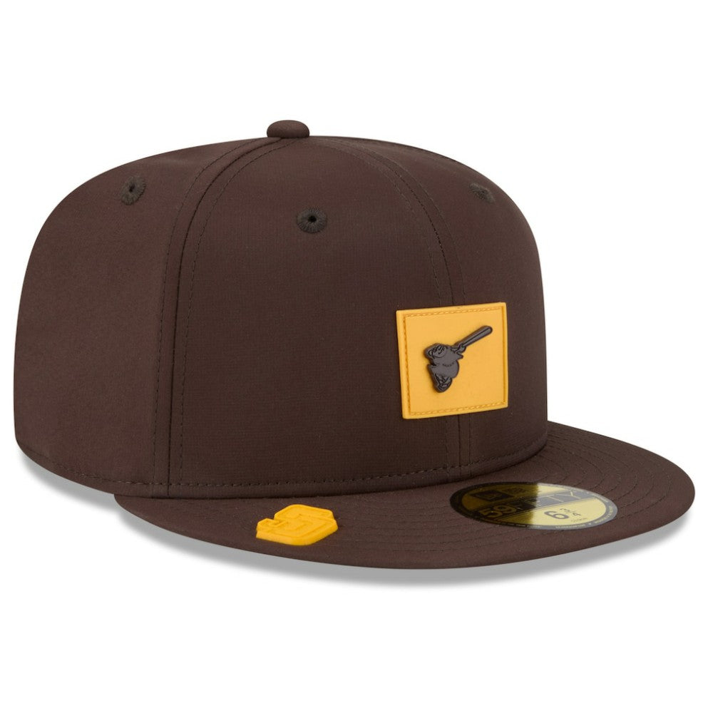 San Diego Padres 2026 Clubhouse Alternate 59FIFTY Fitted Hat Brown