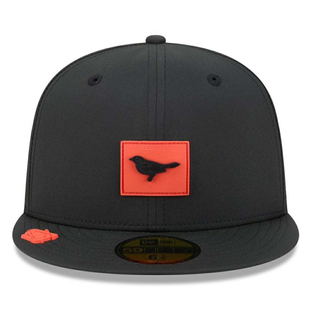 Baltimore Orioles 2026 Clubhouse Alternate 59FIFTY Fitted Hat Black