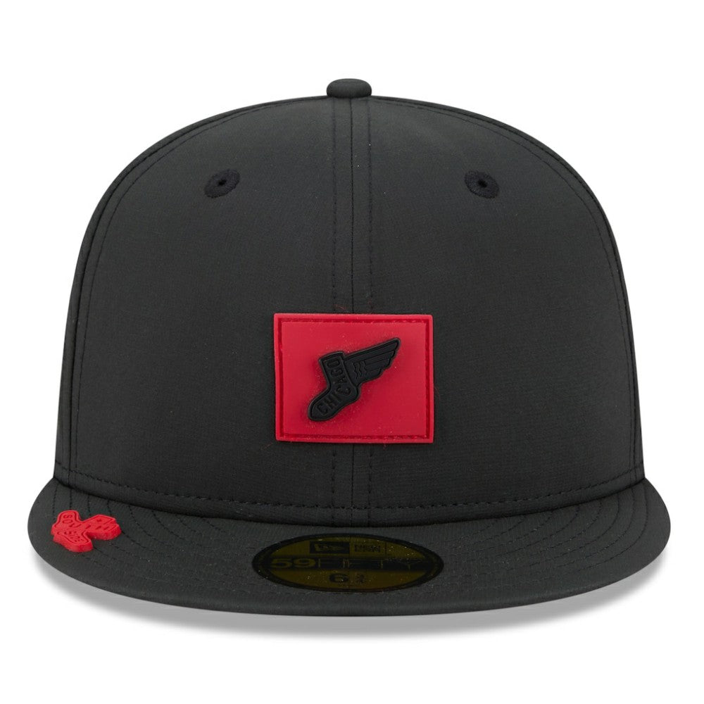 Chicago White Sox 2026 Clubhouse Alternate 59FIFTY Fitted Hat Black
