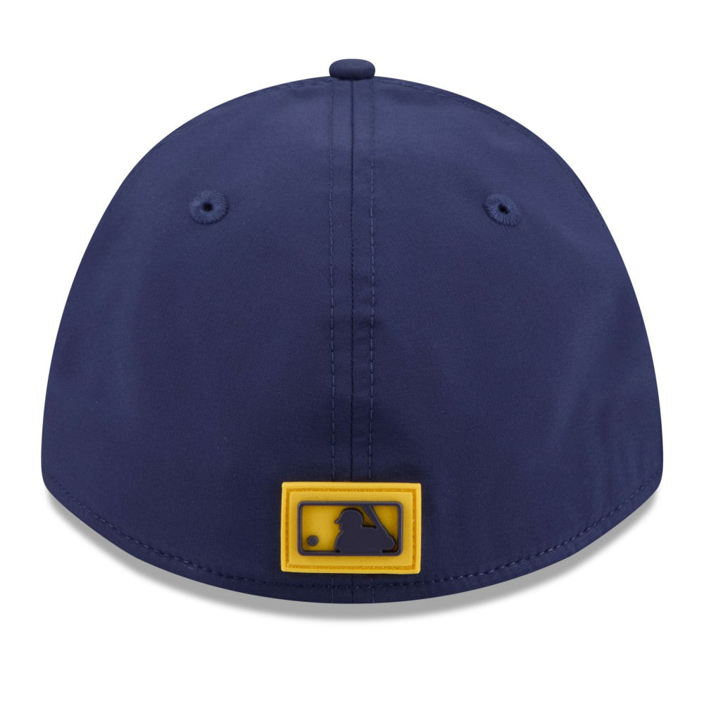 Milwaukee Brewers 2026 Clubhouse M-Crown 39THIRTY Flex Hat Navy