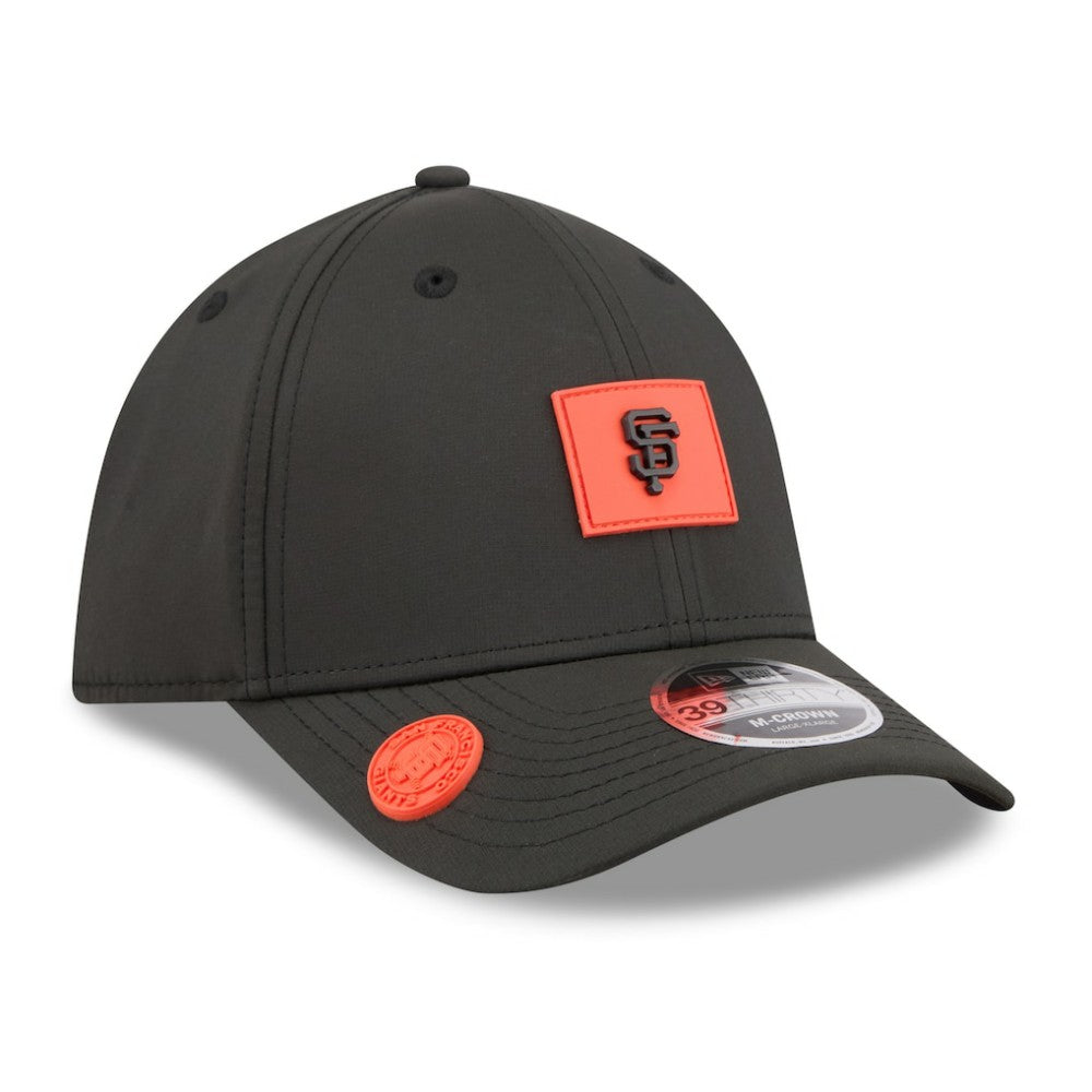 San Francisco Giants 2026 Clubhouse M-Crown 39THIRTY Flex Hat Black