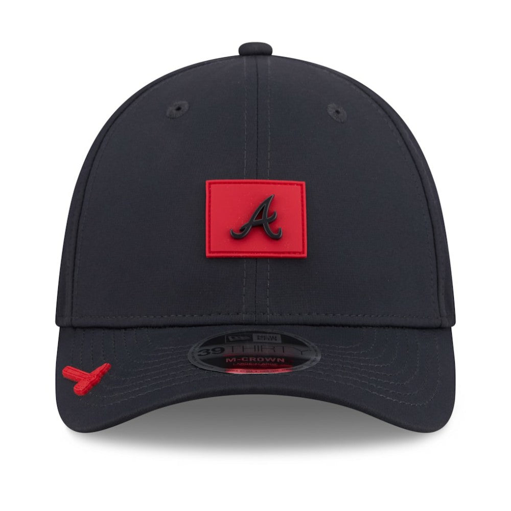 Atlanta Braves 2026 Clubhouse M-Crown 39THIRTY Flex Hat Navy