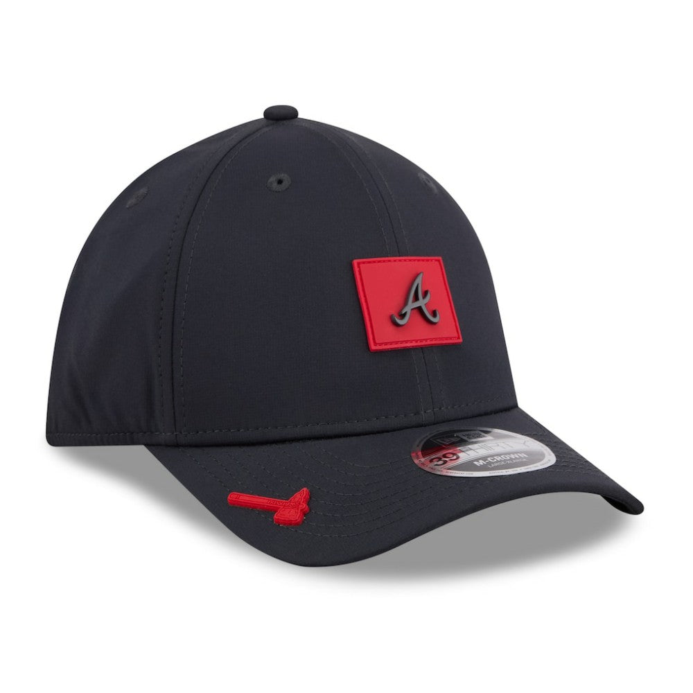 Atlanta Braves 2026 Clubhouse M-Crown 39THIRTY Flex Hat Navy