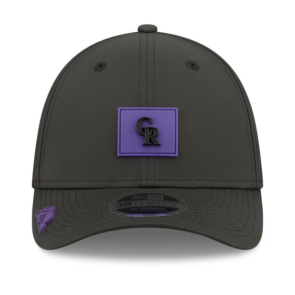 Colorado Rockies 2026 Clubhouse M-Crown 39THIRTY Flex Hat Black