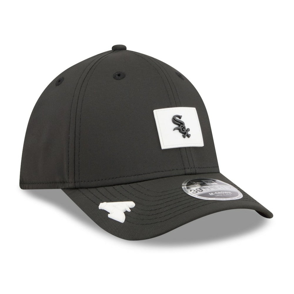 Chicago White Sox 2026 Clubhouse M-Crown 39THIRTY Flex Hat Black