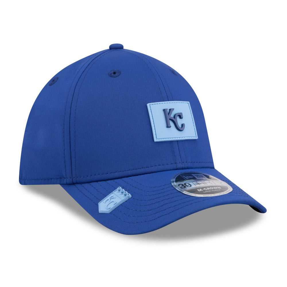 Kansas City Royals 2026 Clubhouse M-Crown 39THIRTY Flex Hat Royal