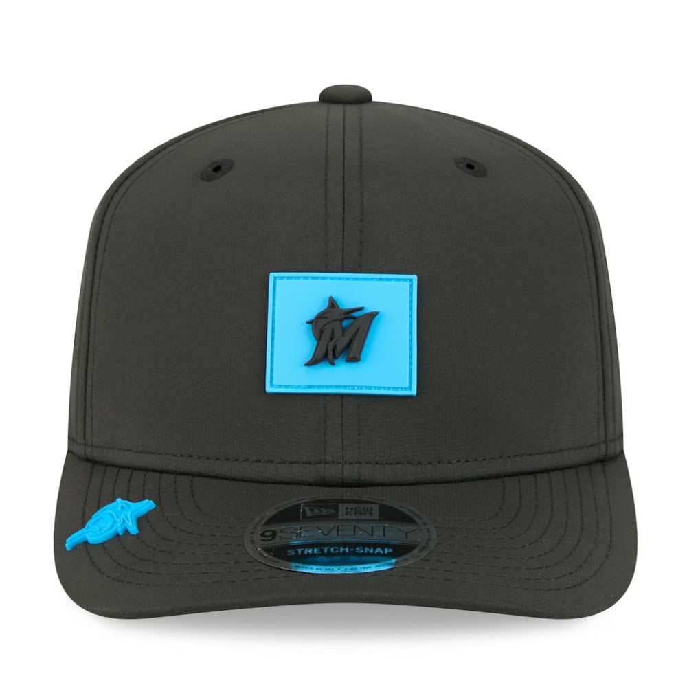 Miami Marlins 2026 Clubhouse 9SEVENTY Adjustable Hat Black