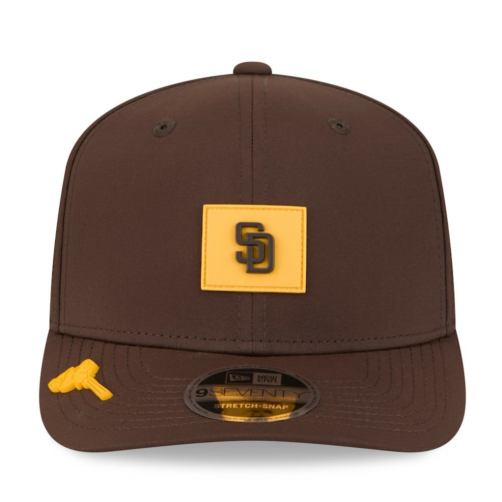 San Diego Padres 2026 Clubhouse 9SEVENTY Adjustable Hat Brown