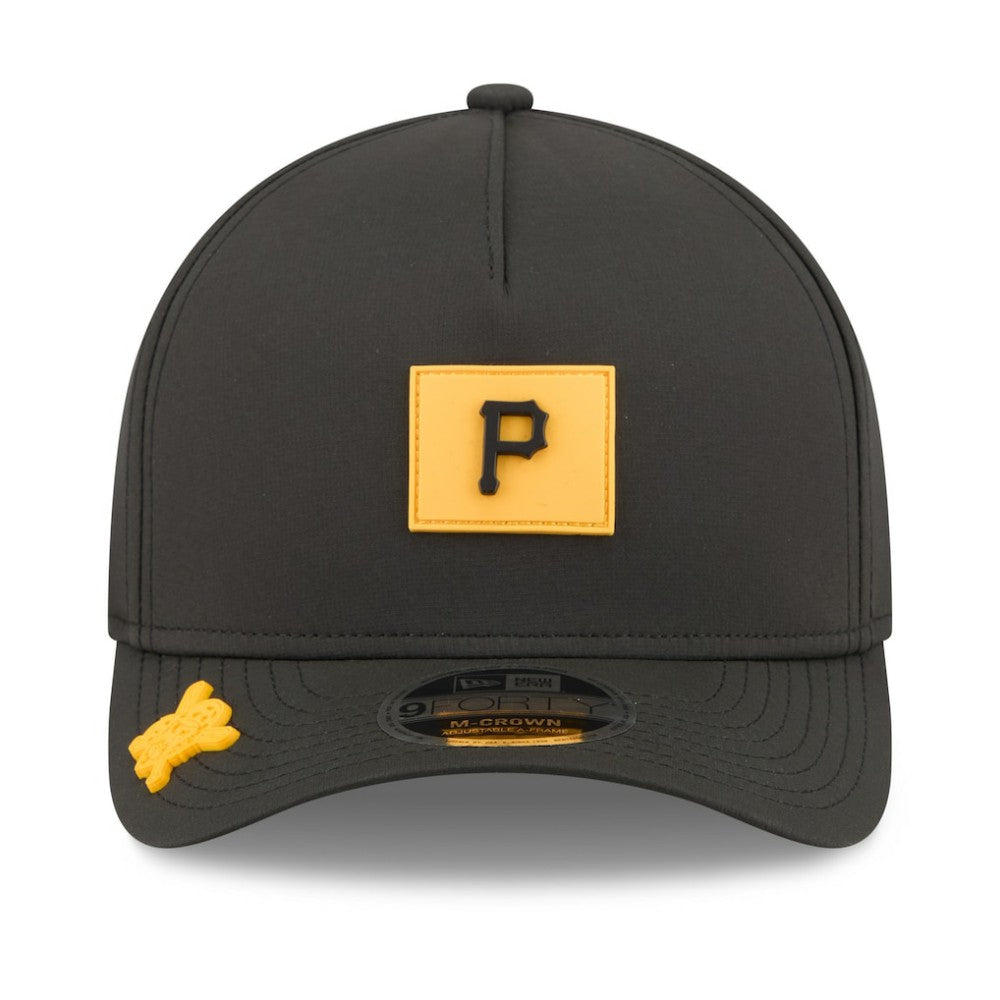 Pittsburgh Pirates 2026 Clubhouse 9FORTY A-Frame Adjustable Hat Black