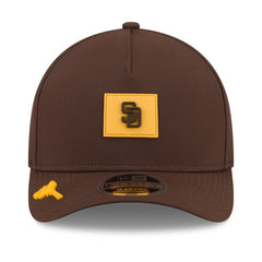 San Diego Padres 2026 Clubhouse 9FORTY A-Frame Adjustable Hat Brown