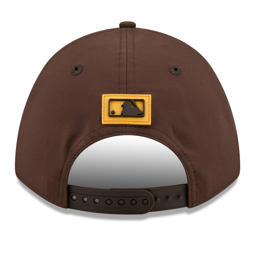 San Diego Padres 2026 Clubhouse 9FORTY A-Frame Adjustable Hat Brown