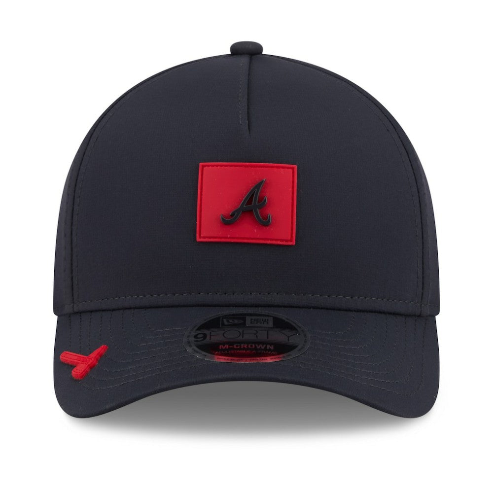 Atlanta Braves 2026 Clubhouse 9FORTY A-Frame Adjustable Hat Navy