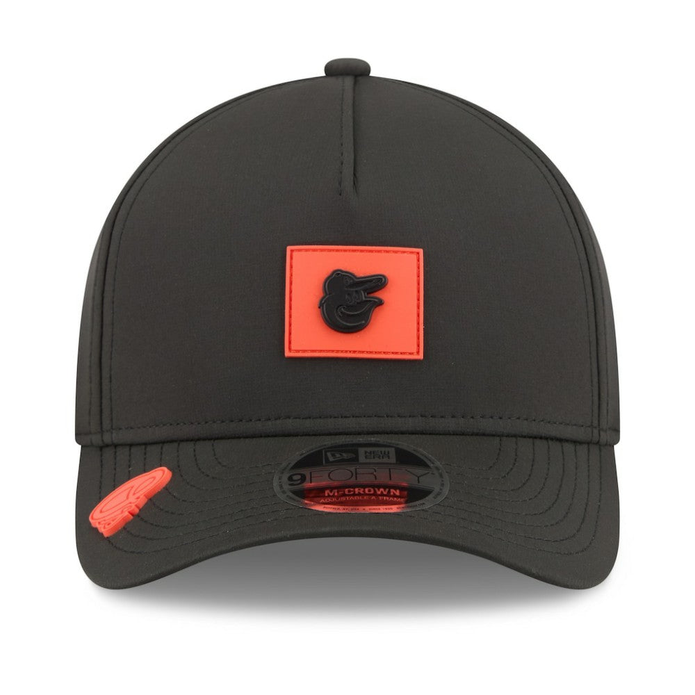 Baltimore Orioles 2026 Clubhouse 9FORTY A-Frame Adjustable Hat Black