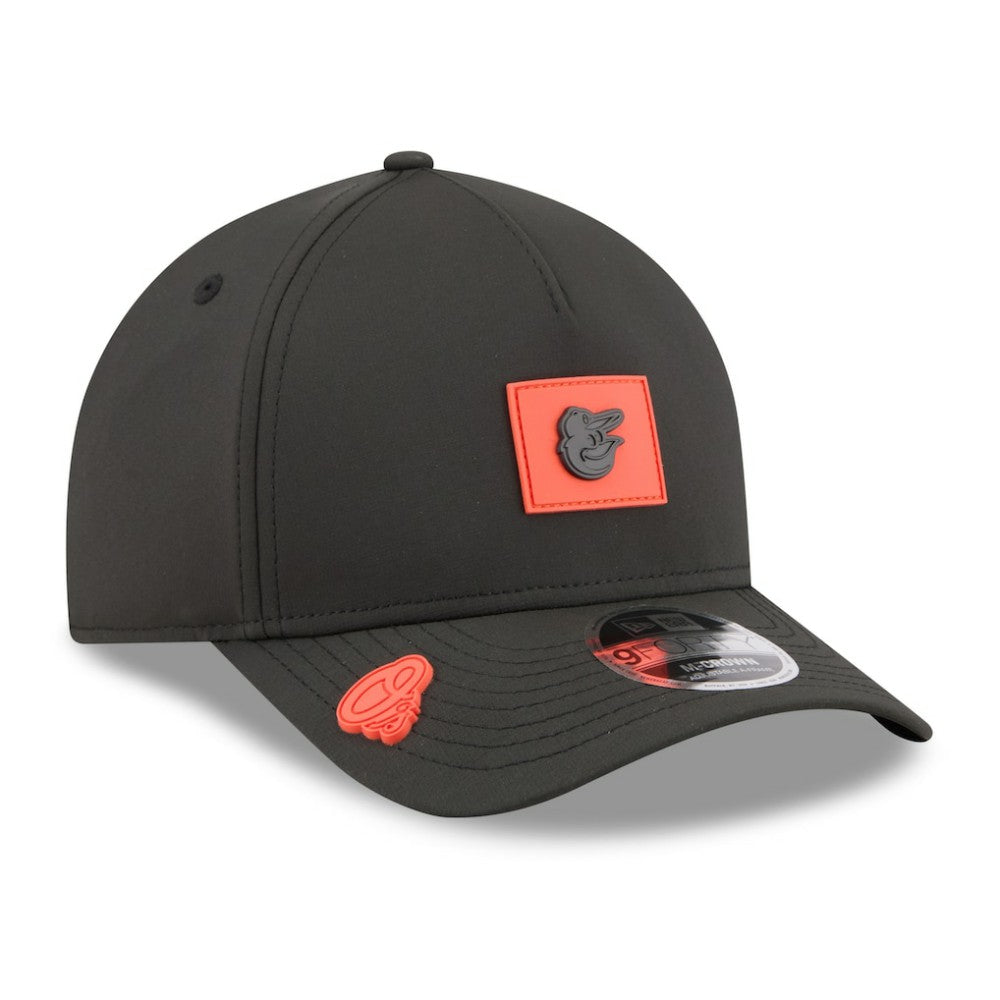 Baltimore Orioles 2026 Clubhouse 9FORTY A-Frame Adjustable Hat Black
