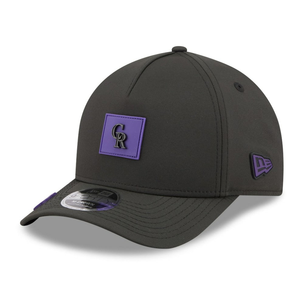 Colorado Rockies 2026 Clubhouse 9FORTY A-Frame Adjustable Hat Black