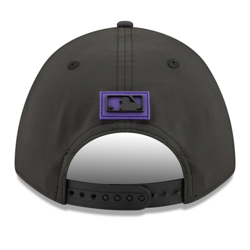 Colorado Rockies 2026 Clubhouse 9FORTY A-Frame Adjustable Hat Black
