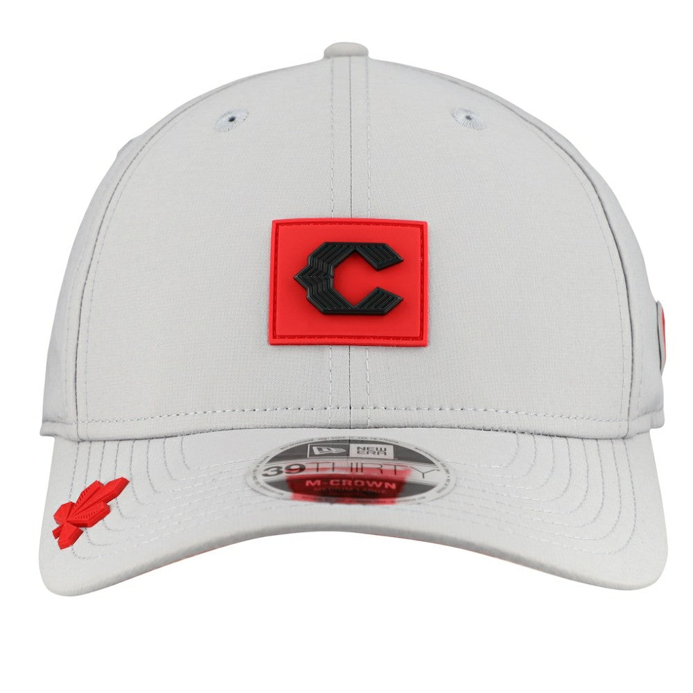 Cincinnati Reds 2026 Clubhouse Alternate 39THIRTY Flex Hat Gray