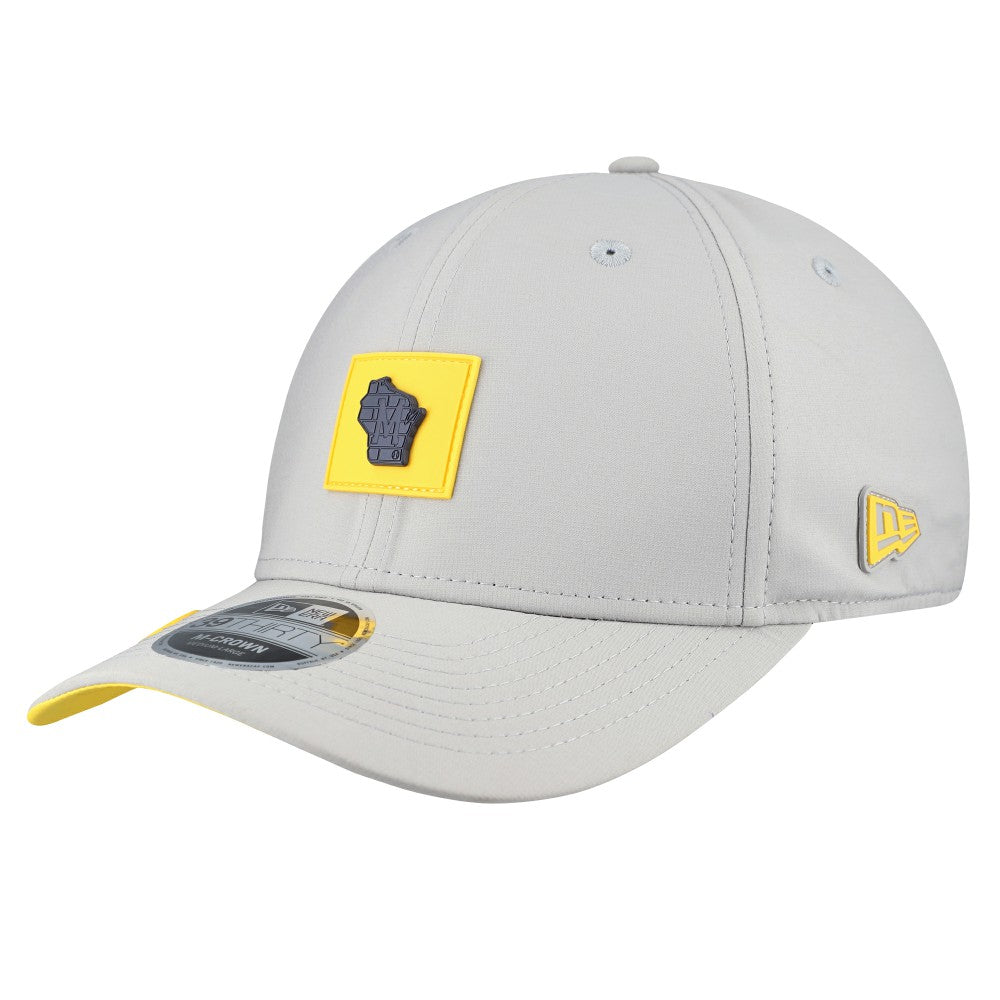 Milwaukee Brewers 2026 Clubhouse Alternate 39THIRTY Flex Hat Gray