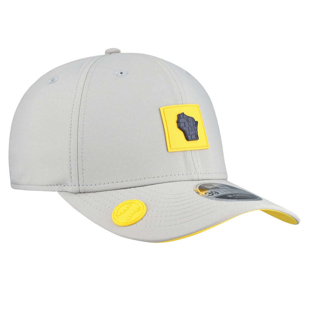 Milwaukee Brewers 2026 Clubhouse Alternate 39THIRTY Flex Hat Gray