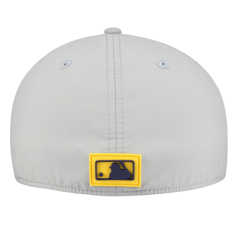 Milwaukee Brewers 2026 Clubhouse Alternate 39THIRTY Flex Hat Gray