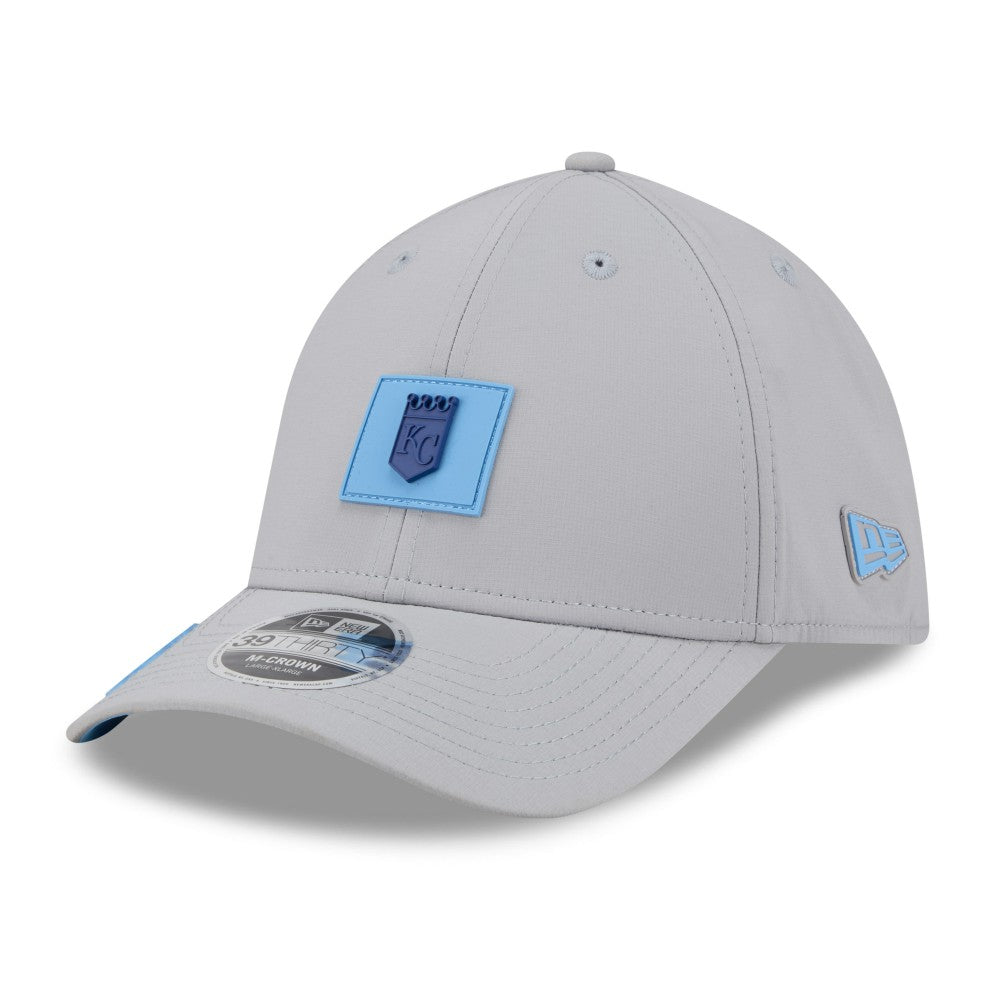 Kansas City Royals 2026 Clubhouse Alternate 39THIRTY Flex Hat Gray