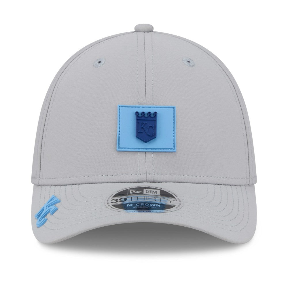 Kansas City Royals 2026 Clubhouse Alternate 39THIRTY Flex Hat Gray