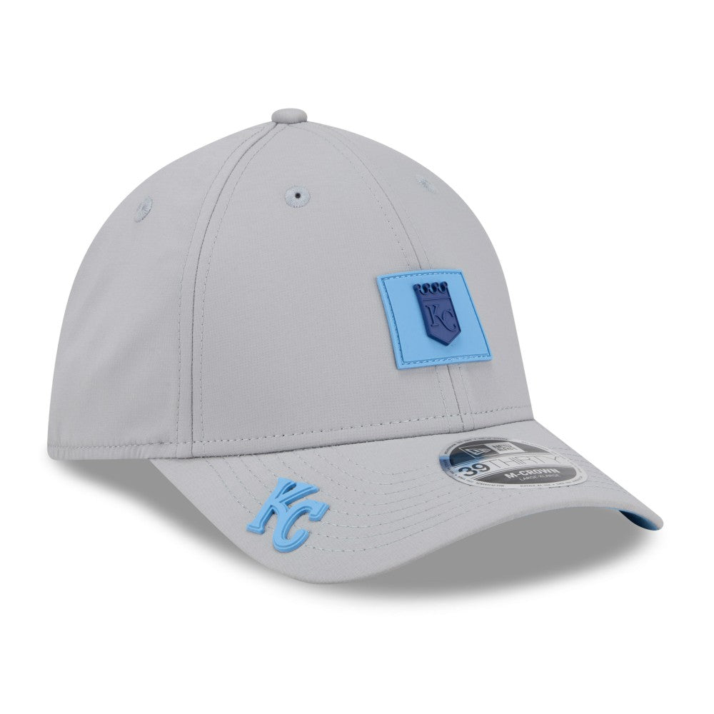 Kansas City Royals 2026 Clubhouse Alternate 39THIRTY Flex Hat Gray