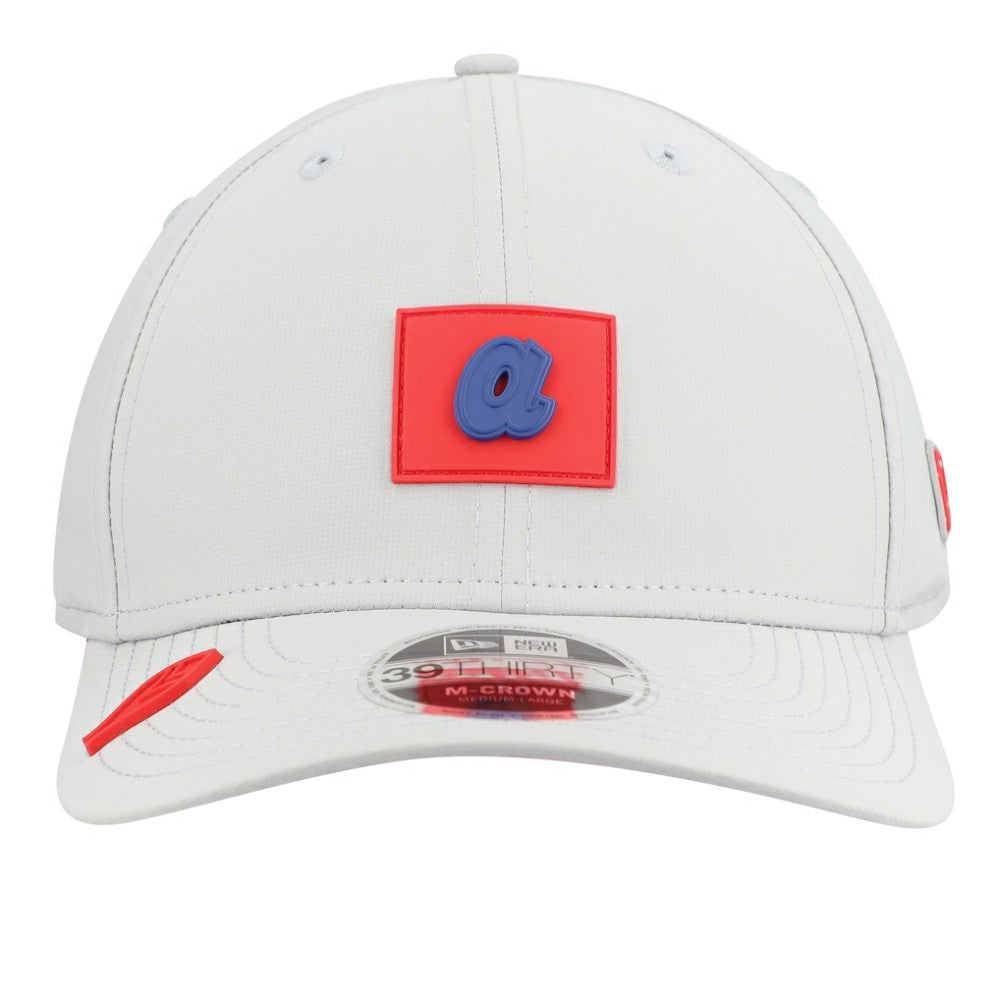 Atlanta Braves 2026 Clubhouse Alternate 39THIRTY Flex Hat Gray