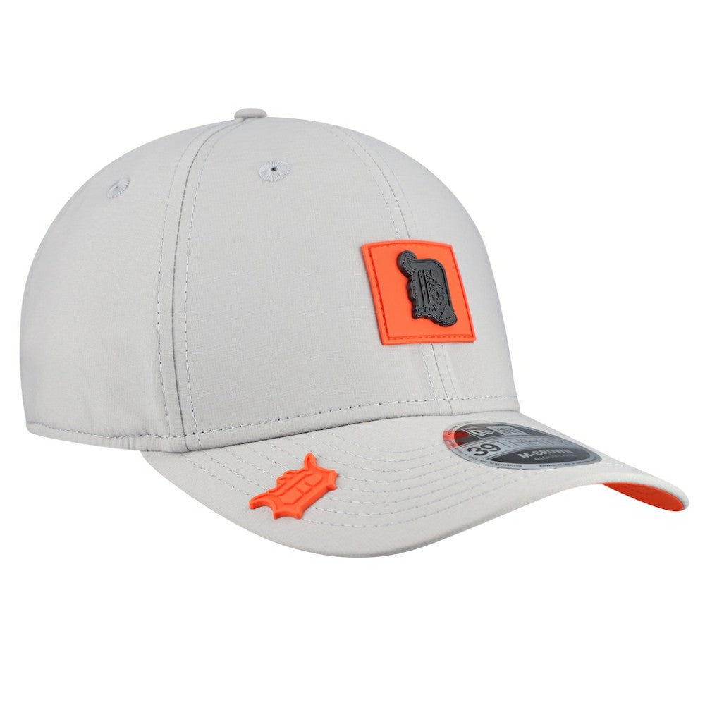 Detroit Tigers 2026 Clubhouse Alternate 39THIRTY Flex Hat Gray