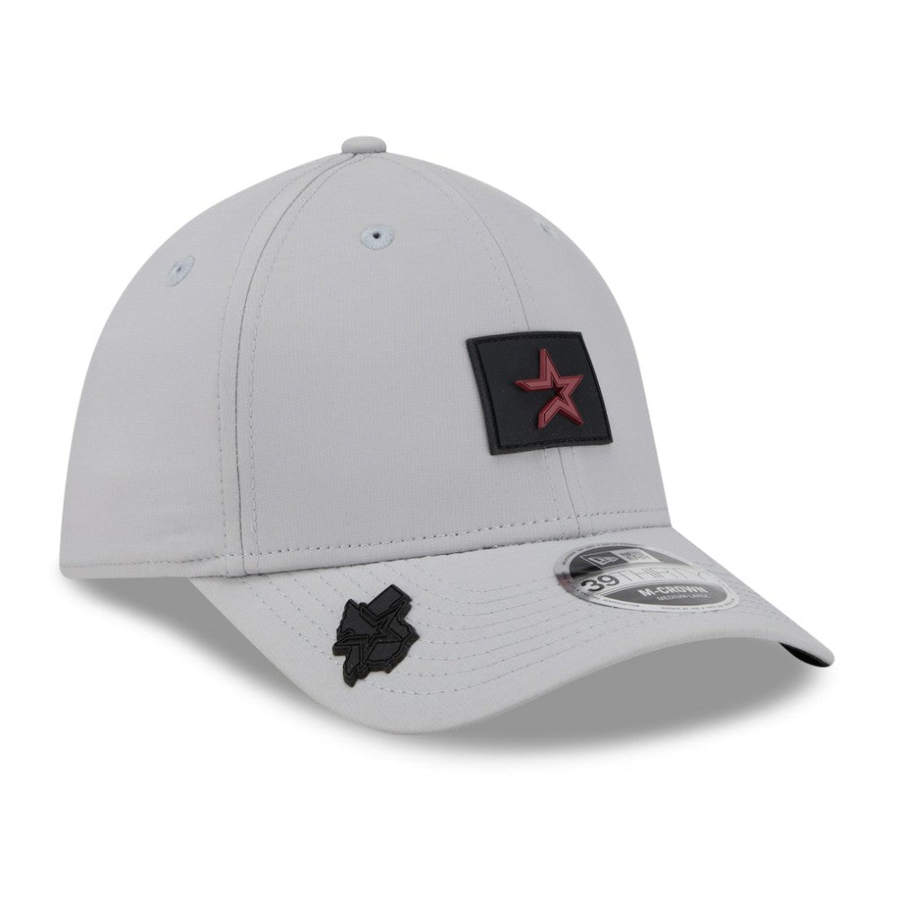 Houston Astros 2026 Clubhouse Alternate 39THIRTY Flex Hat Gray