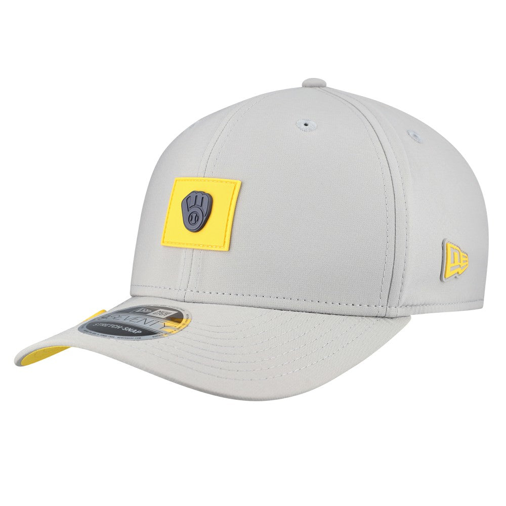 Milwaukee Brewers 2026 Clubhouse 9SEVENTY Adjustable Hat Gray
