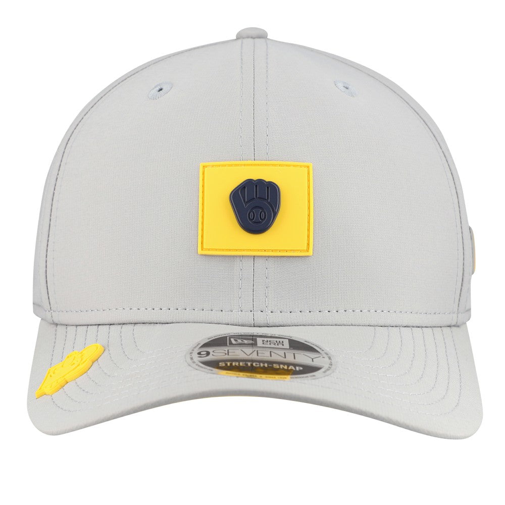 Milwaukee Brewers 2026 Clubhouse 9SEVENTY Adjustable Hat Gray